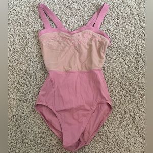 Mirella Dance Leotard in Pink, Adult Small